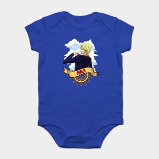 One piece anime - Vinsmoke Sanji Baby Bodysuit